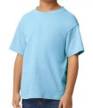 Kinder T-shirt Gildan Softstyle Midweight 65000B light blue